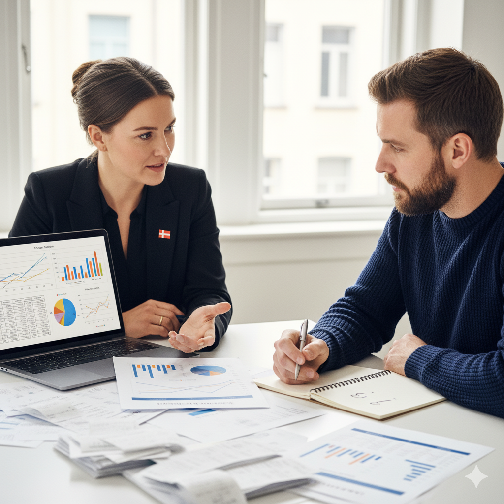 Sådan hjælper bogholderen med at lave en likviditetsprognose